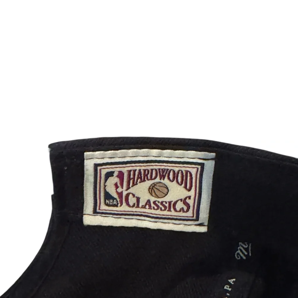 San Antonio Spurs Vintage Logo Mitchell & Ness Adjustable Snap Back Hat Cap - Picture 8 of 8